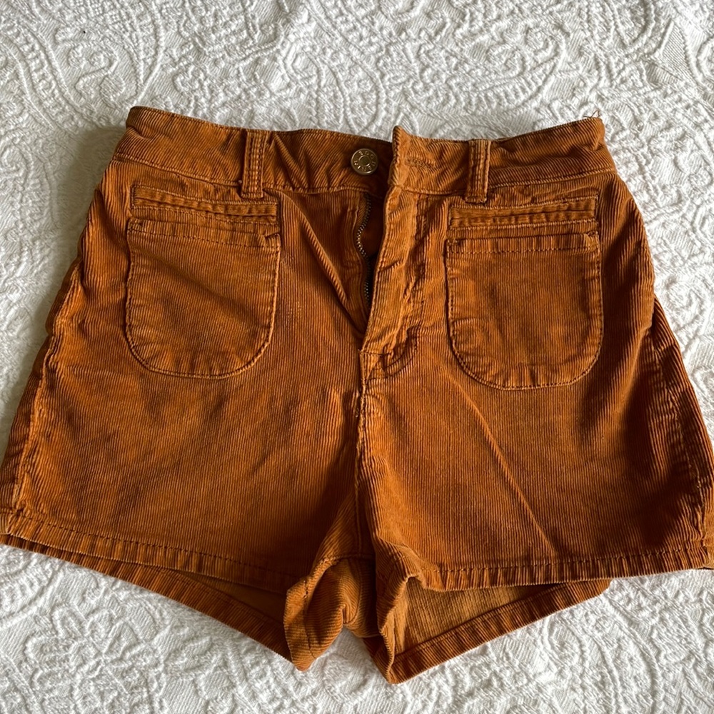 High waisted BDG corduroy shorts